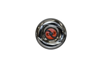 category Passion | 3 3/8" Mini Jet, Pulsator, Snap-In, Smooth, Chrome-Orange 151510-31